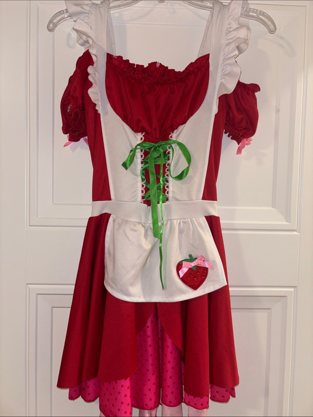 Strawberry shortcake dress up Jr Size